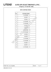 LTL-2620HR Datasheet Page 4