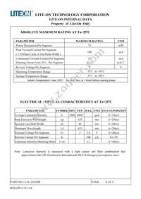 LTL-2655HR Datasheet Page 5