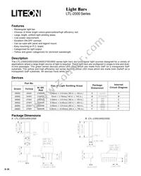 LTL-2720Y Datasheet Cover