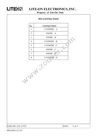 LTL-2755Y Datasheet Page 3