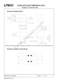 LTL-2800G Datasheet Page 2