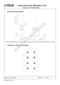 LTL-2885G Datasheet Page 3