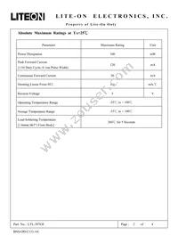 LTL-307GE Datasheet Page 2