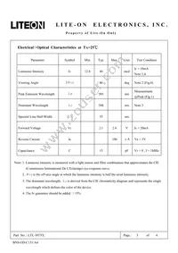 LTL-307YE Datasheet Page 3