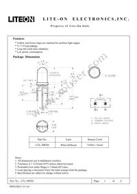 LTL-30EDJ Datasheet Cover