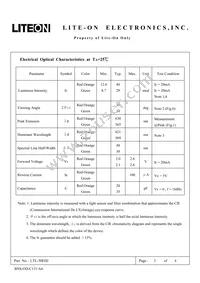 LTL-30EHJ Datasheet Page 3