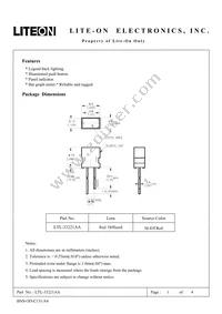 LTL-33221AA Datasheet Cover