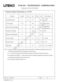 LTL-403G Datasheet Page 4