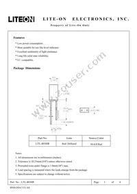 LTL-403HR Datasheet Page 2