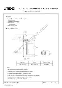 LTL-4221NLC Datasheet Cover