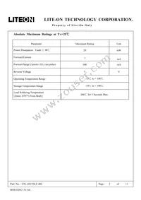 LTL-4221NLC Datasheet Page 2