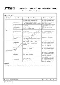 LTL-4221NLC Datasheet Page 11