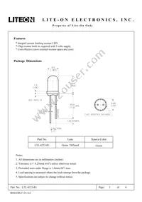 LTL-4233-R1 Datasheet Cover