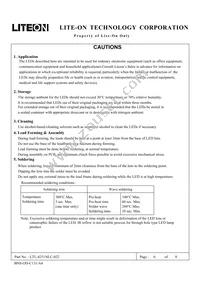 LTL-4251NLC Datasheet Page 6