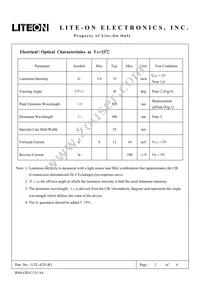 LTL-4253-R1 Datasheet Page 3