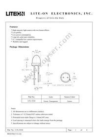 LTL-5234 Datasheet Cover