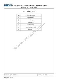 LTL-53173Y Datasheet Page 3