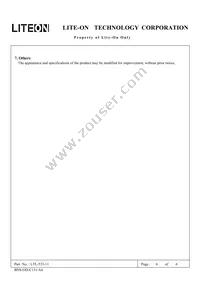 LTL-533-11 Datasheet Page 7