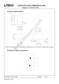 LTL-57173HR Datasheet Page 2