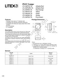 LTL-94PCK-TA Datasheet Cover