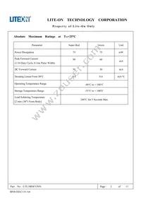 LTL1BEKVJNN Datasheet Page 3