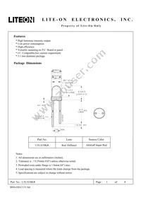 LTL1CHKR Datasheet Cover