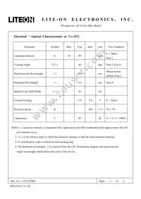 LTL1CHKR Datasheet Page 3