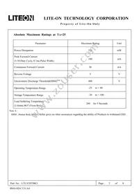 LTL1CHTBK3 Datasheet Page 2