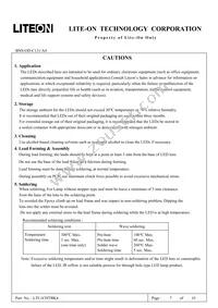 LTL1CHTBK4 Datasheet Page 8