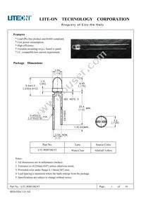 LTL1RMVSKNT Datasheet Page 2