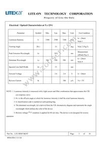 LTL1RMVSKNT Datasheet Page 4