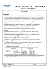 LTL1RMVSKNT Datasheet Page 8