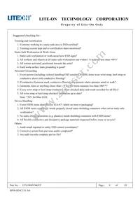 LTL1RMVSKNT Datasheet Page 10