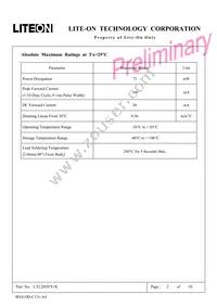 LTL2H3FX1K Datasheet Page 2