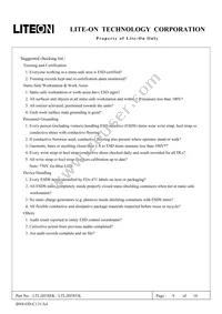 LTL2H3SYK Datasheet Page 9