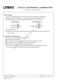 LTL2P3TBK5 Datasheet Page 9