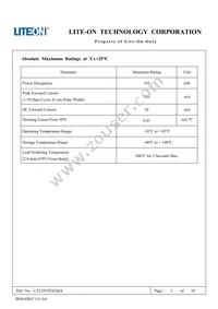 LTL2P3TGZ2KS Datasheet Page 3