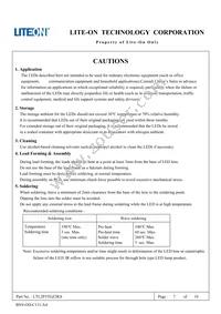 LTL2P3TGZ2KS Datasheet Page 8