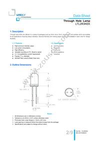 LTL2R3KEK Datasheet Page 3