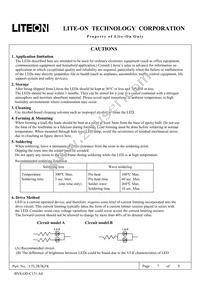 LTL2R3KFK Datasheet Page 8