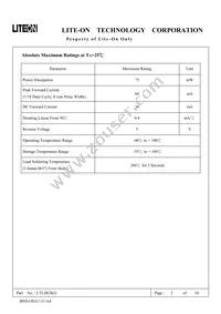 LTL2R3KG Datasheet Page 3