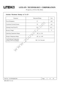 LTL2R3KRD-EM Datasheet Page 2