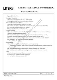 LTL2R3KYD-EM Datasheet Page 9