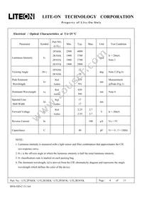 LTL2R3SYK Datasheet Page 4