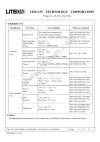 LTL2R3SYK Datasheet Page 11