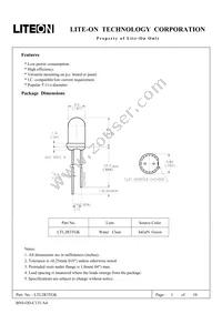 LTL2R3TGK Datasheet Cover