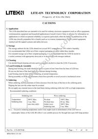 LTL2R3TGK Datasheet Page 7