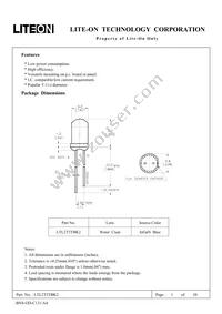 LTL2T3TBK2 Datasheet Cover