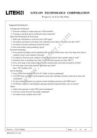 LTL2T3TBK2 Datasheet Page 9