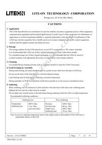 LTL2T3TBK3 Datasheet Page 7